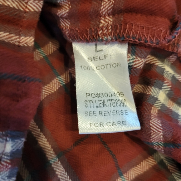 Promesa Plaid Top Size L - Picture 3 of 6